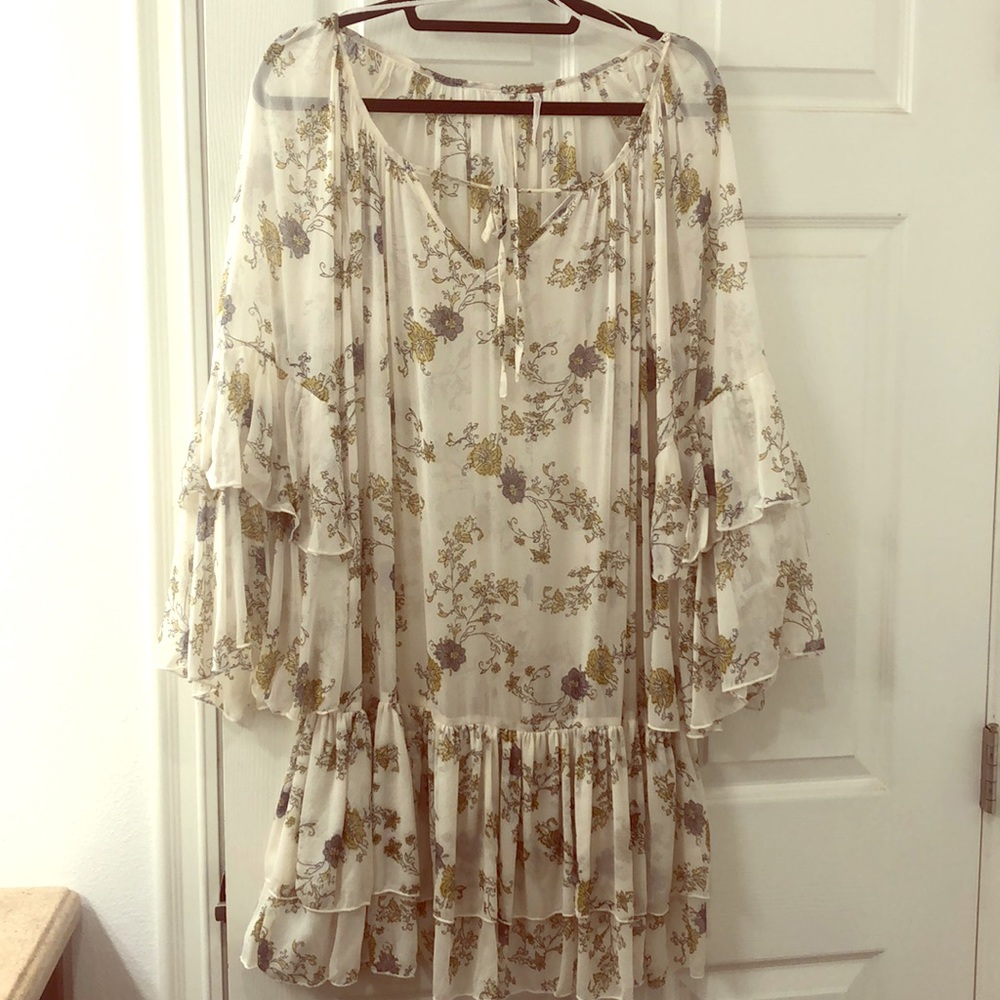 Boho floral tunic by Free People